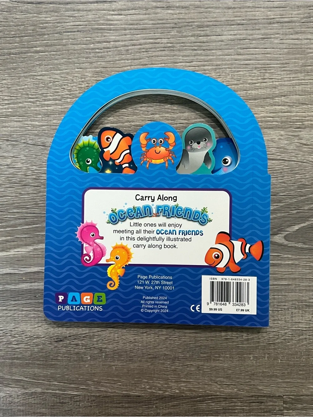 Ocean Friends Carry-Along Board Book New